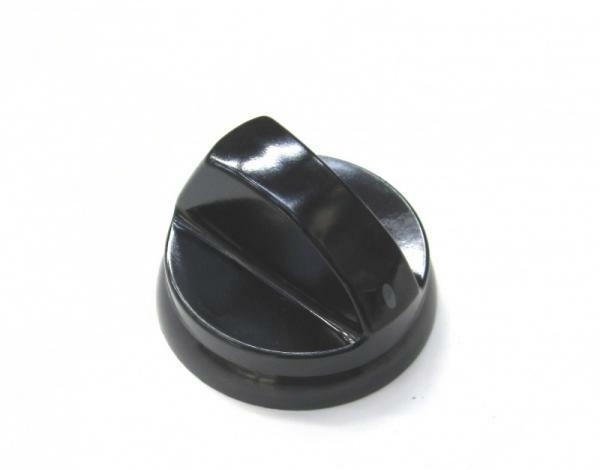Manopola nera fuochi gas piano cottura Indesit / Ariston