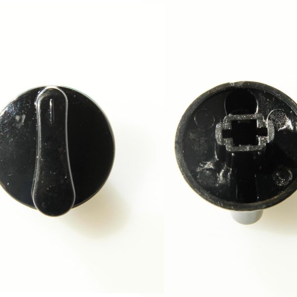 Manopola nera fornetto De Longhi/Kenwood