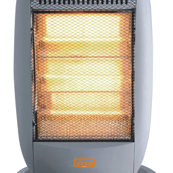 Stufa Alogena 1200 W 3 Selezioni Riscaldanti Oscillazione Automatica