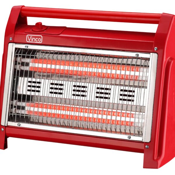 Stufa al Quarzo Orizzontale da Appoggio 1600 W 2 Selezioni Riscaldanti