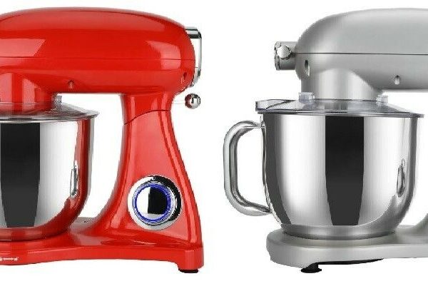 Impastatrice Planetaria DGBAVARIA 7L Acciaio Inox 6 Velocità 1200W con Accessori