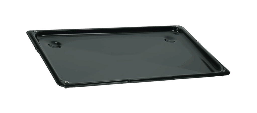 Leccarda smaltata nera 37,3x59,8 cm Smeg