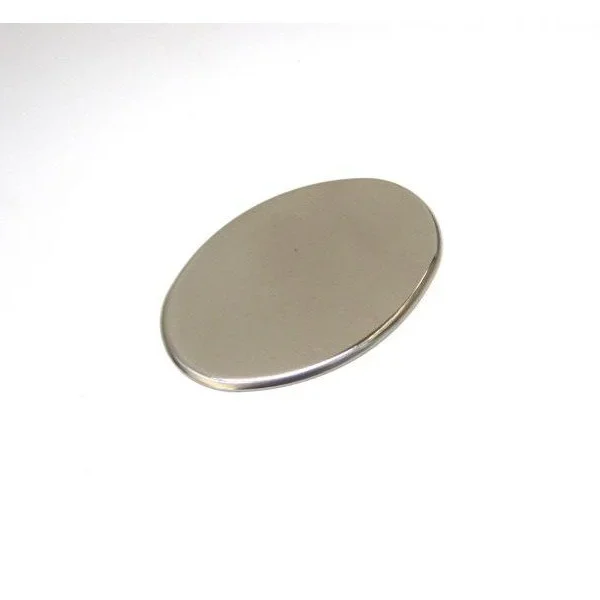 Piattello Cromato Double Face Ovale Ariston