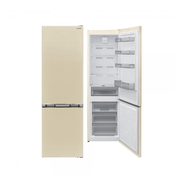 Frigorifero Combinato Sharp Beige 2 mt