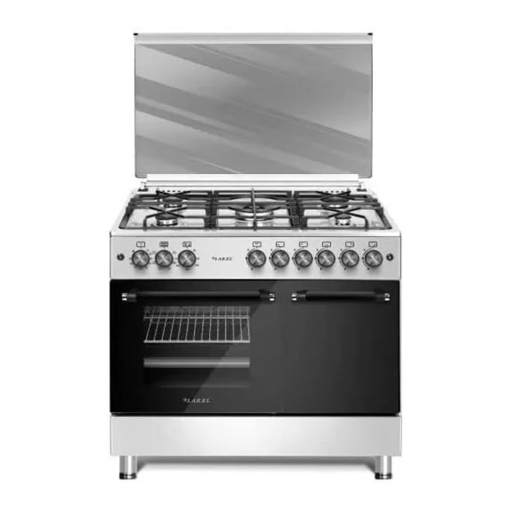 Cucina 90x60 Inox Forno a Gas con PortaBombola
