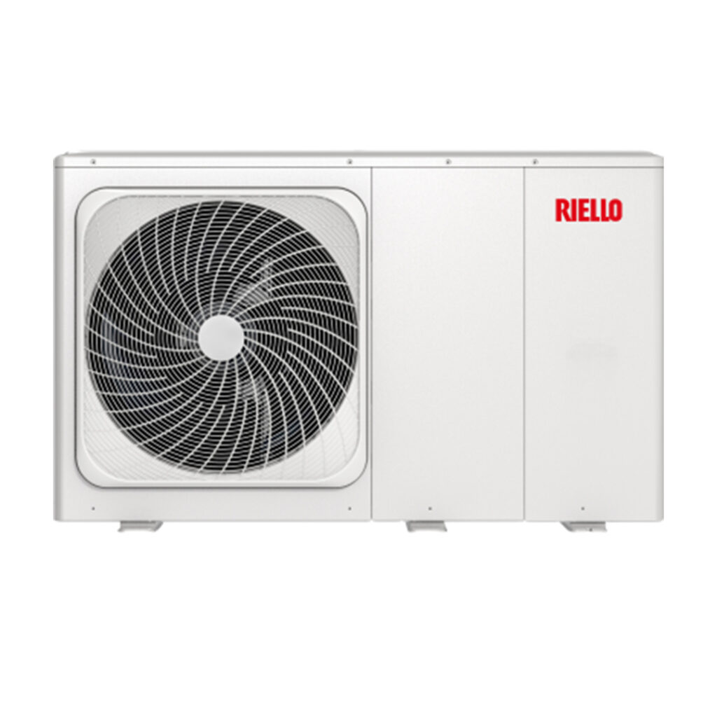 Pompa di calore aria-acqua monoblocco trifase Riello NXHM 016T