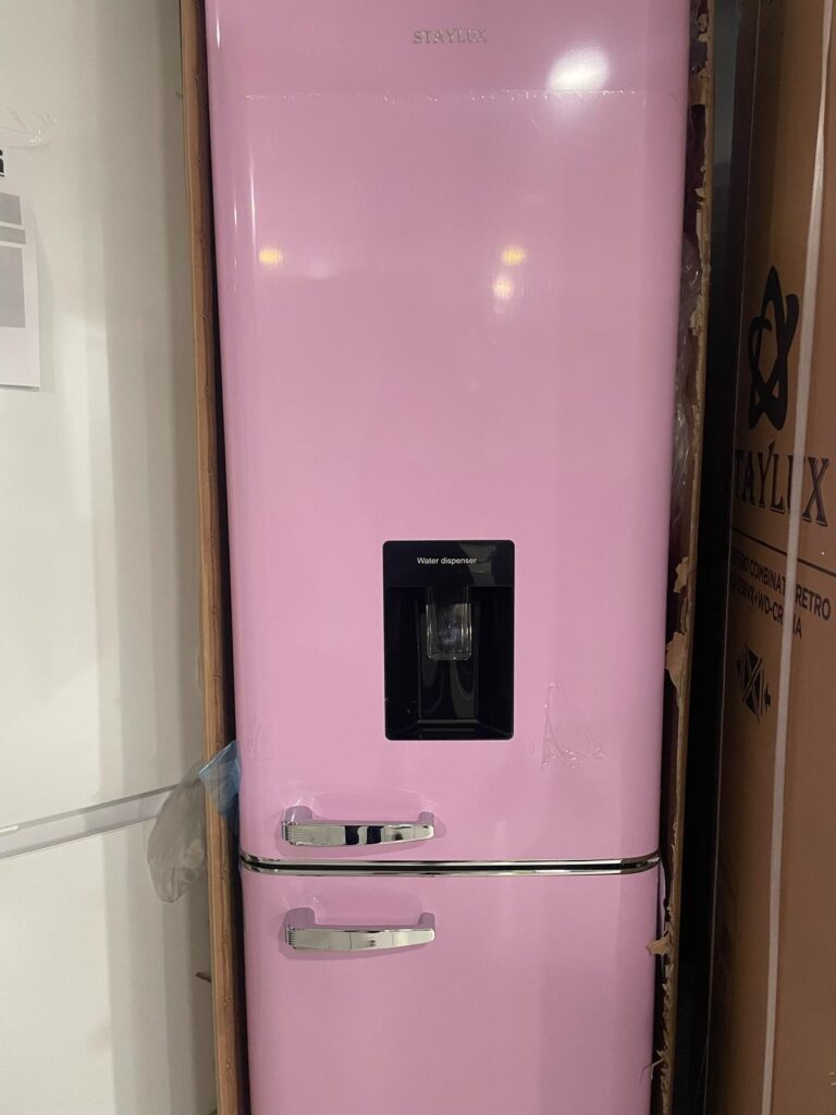 Frigorifero Staylux Combinato Rosa