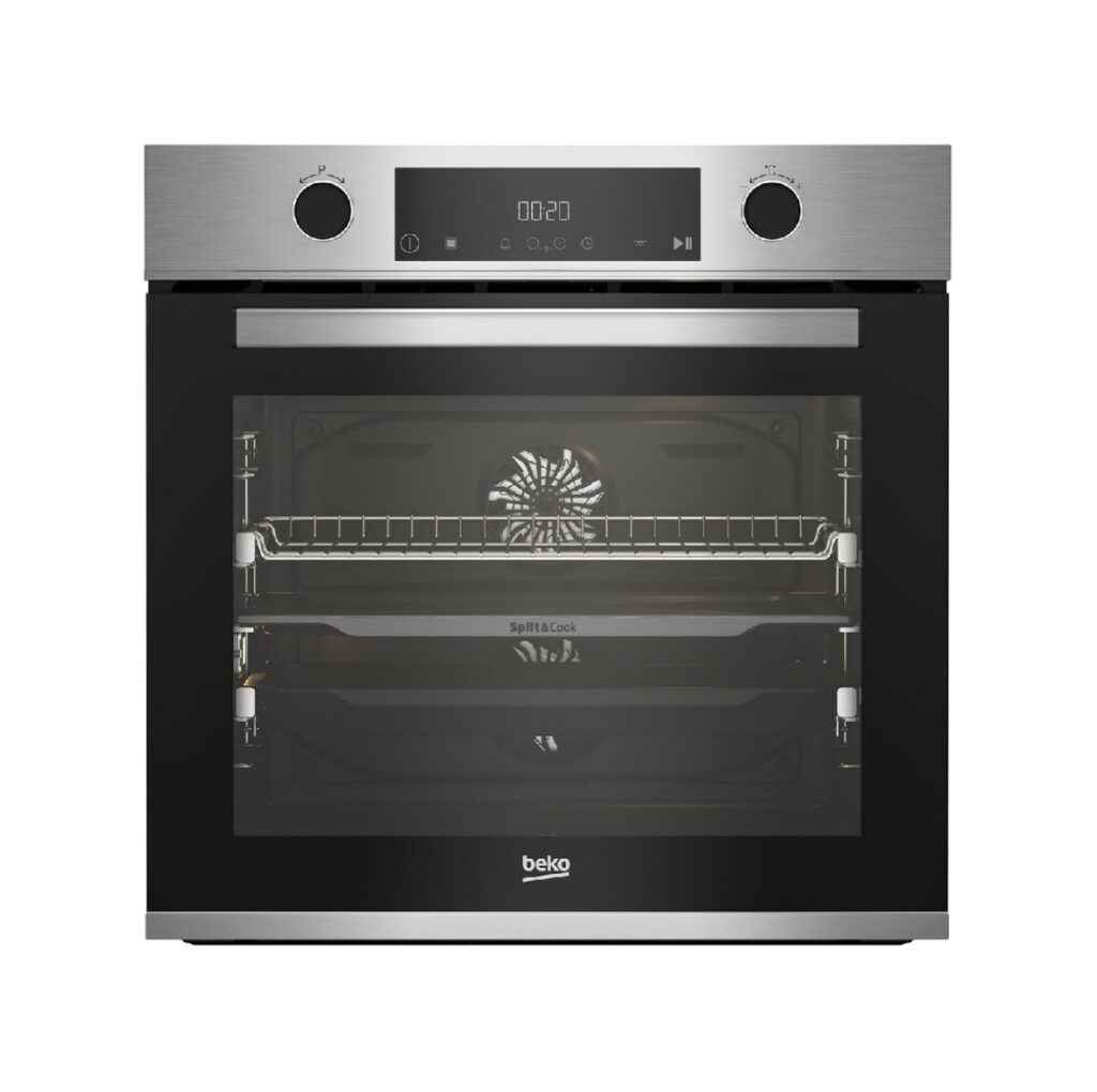 Forno ad incasso Beko Split&Cook Elettrico Pirolitico 60cm Classe A+ Nero