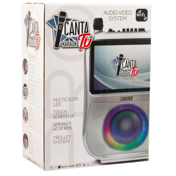 Canta Tu Pro Silver CTC10000 di Giochi Preziosi microfono omaggio