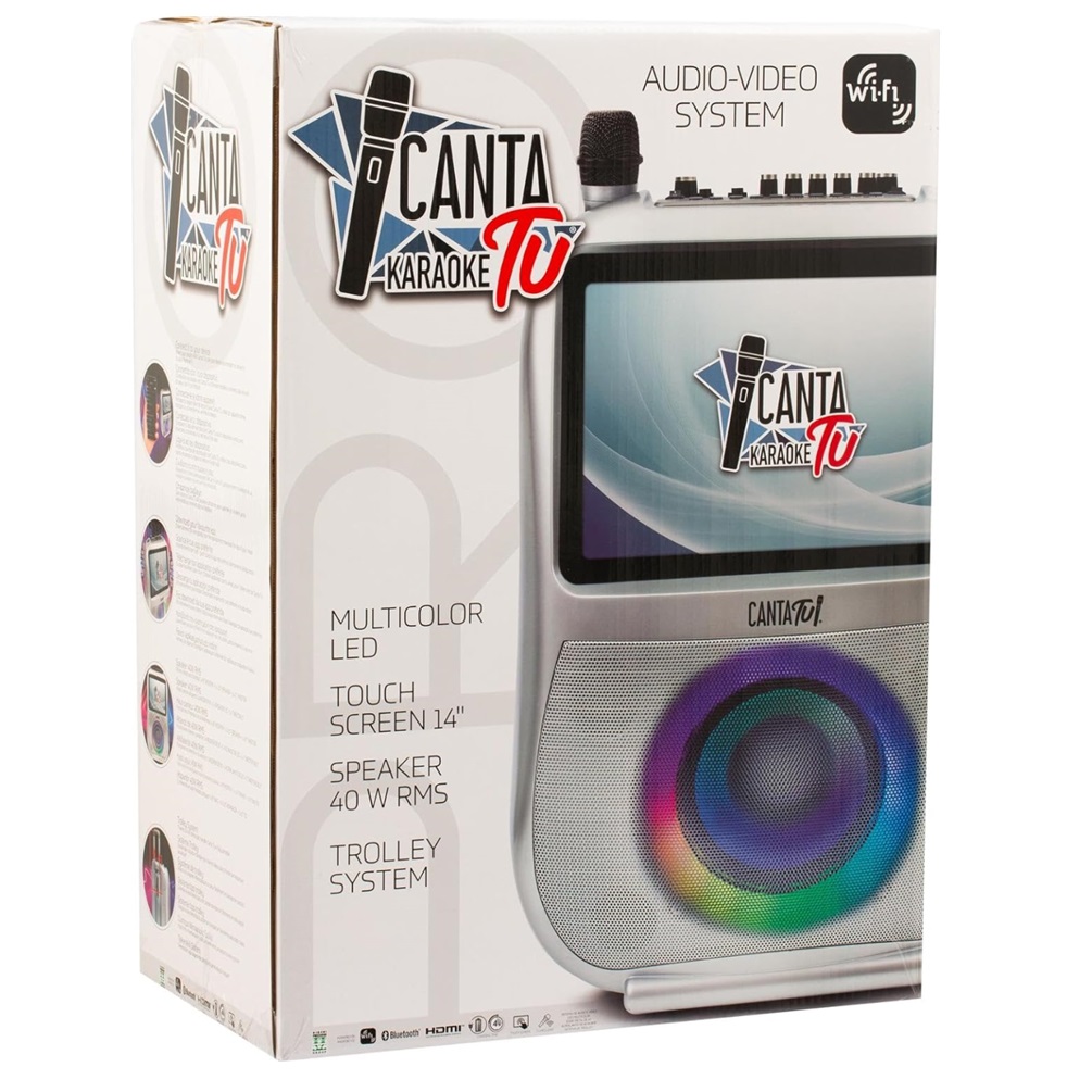 Canta Tu Pro Silver CTC10000 di Giochi Preziosi microfono omaggio