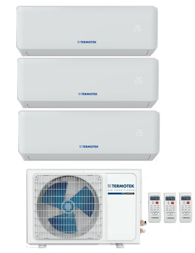 Climatizzatore Trial Split Termotek 9000+9000 +12000 Btu