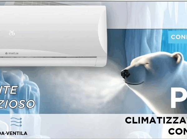 Climatizzatore Staylux 12000 btu Bianco A+++/A++